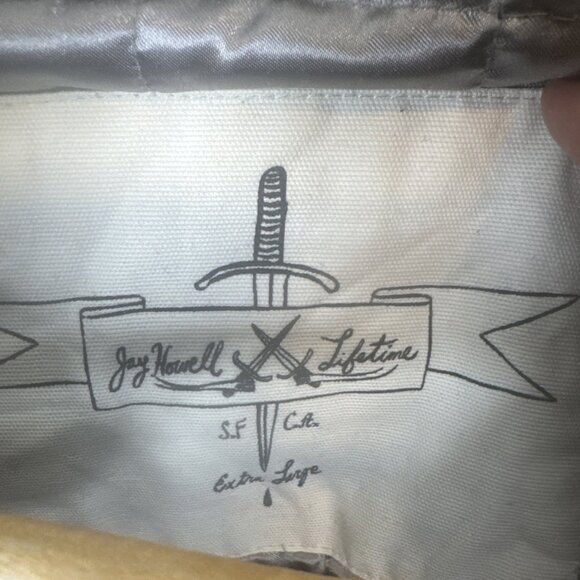 Jay Howell x Lifetime Quilted Plaid Jacket Men’s XL Green Black Shacket - Picture 7 of 8